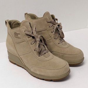 Sorel Tan Ankle Boots